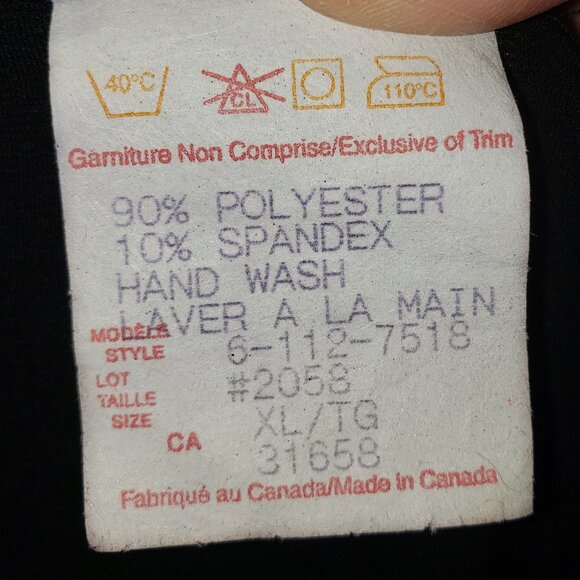 Artex Black Sleeveless Shell Top - XL - Picture 5 of 5